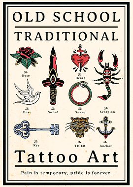 Old School Tattoo Art