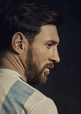 Lionel Messi Portrait