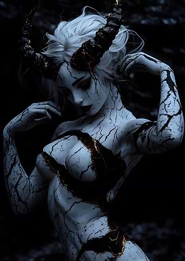 Cracked Demoness
