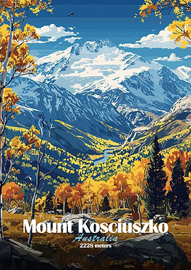 Mount Kosciuszko Landscape