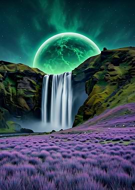 Green Moon Waterfall