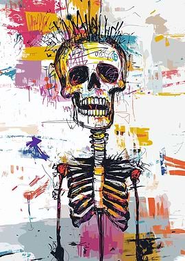 Original Skull Skeleton Art