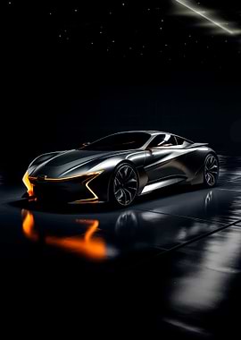 Futuristic Sports Car