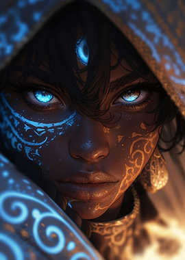 Mystical Woman Portrait