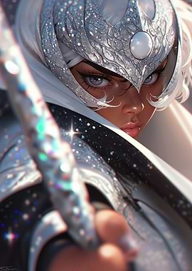 Silver-Clad Warrior