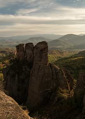 Rock Formations in Mountains