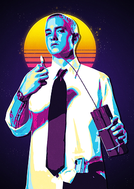 Eminem Retro Art