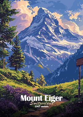 Mount Eiger, Switzerland