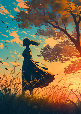 Silhouette at Sunset