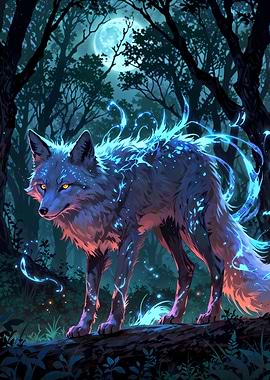 Moonlight Spirit Fox