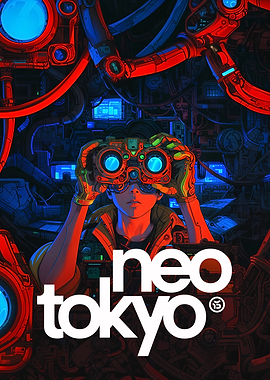 Neo Tokyo Cyberpunk Art