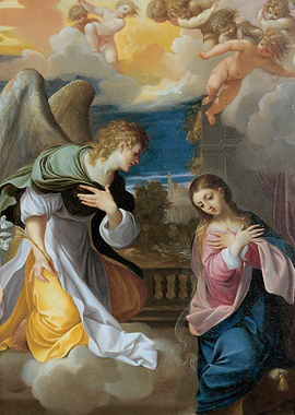 Annunciation Painting