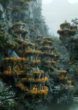 Enchanted Cliffside Village