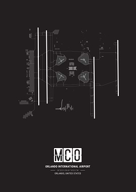 Orlando Airport Layout