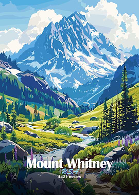 Mount Whitney Landscape