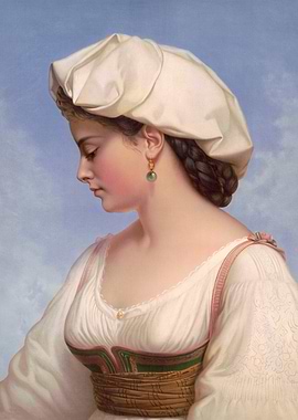 Portrait of a Woman in White