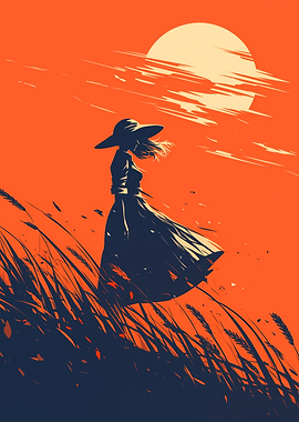 Silhouette in Sunset