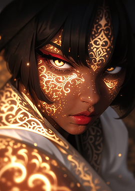 Golden Glow Portrait