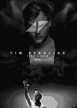 Avicii Tribute Poster