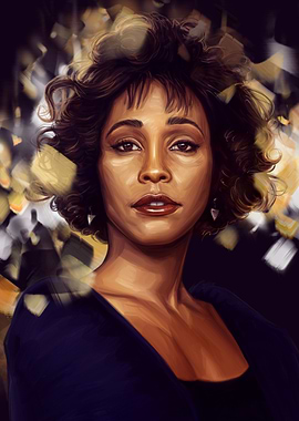 Whitney Houston Portrait