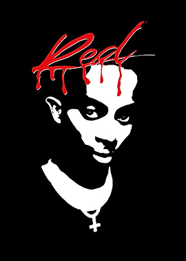 Playboy Carti Red - Portrait