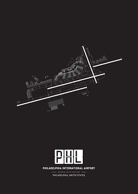 Philadelphia Airport Map