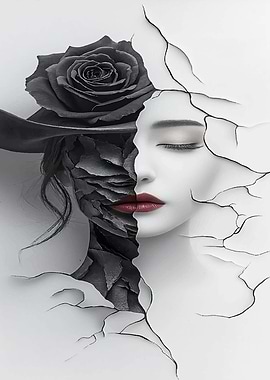 Black Rose Woman