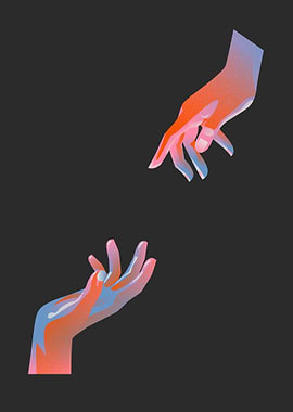Reaching Hands