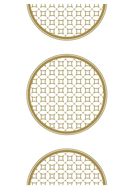Gold Geometric Pattern