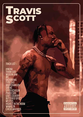 Travis Scott Album Cover