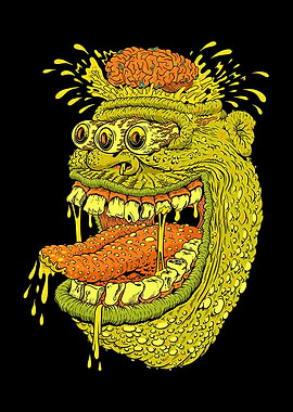 Gooey Monster Illustration