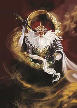 Douc, Monkey King Art Print