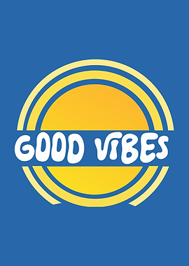 Good Vibes Sun Graphic