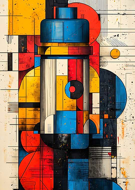 Primary Geometric Symphony