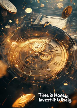 Time is Money Clock Quotes