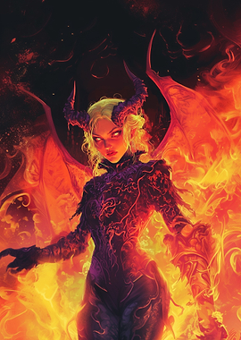 Fiery Demoness