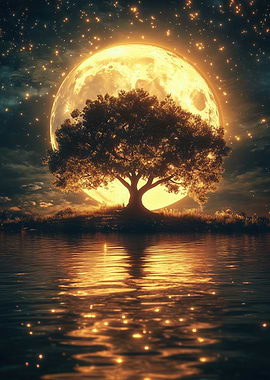 Full Moon Tree