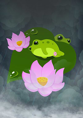 Dance of the Lotus Frog