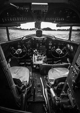 C-47 'That's All, Brother' cockpit