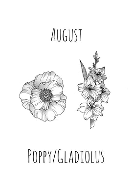 August Birth Flowers
