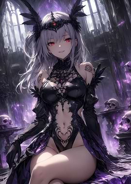 Anime Gothic Queen