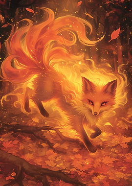 Fiery Fox Spirit