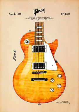 Gibson Les Paul Patent