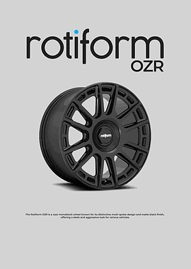 Rotiform OZR Alloy Wheel