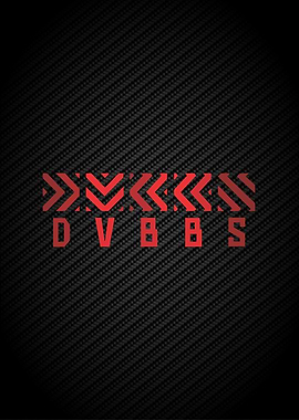 DVBBS Logo on Carbon Fiber