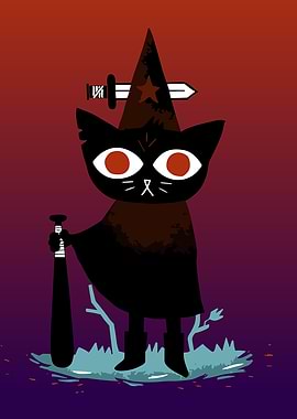Cat With Sword and Bat