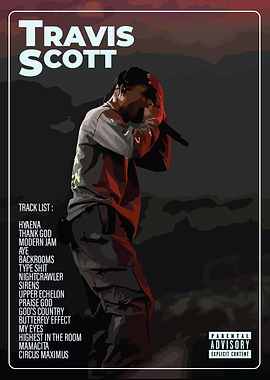 Travis Scott Album Cover