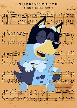 Bluey Piano Turkish March