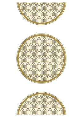 Gold Geometric Pattern
