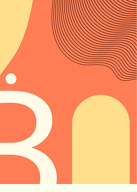 Abstract Geometric Art Print